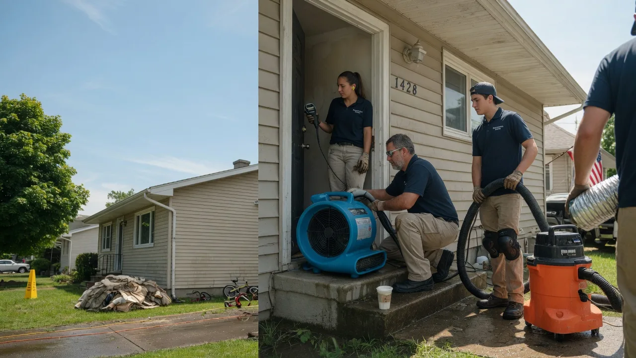 Water Damage Restoration in South Charleston, OH near me